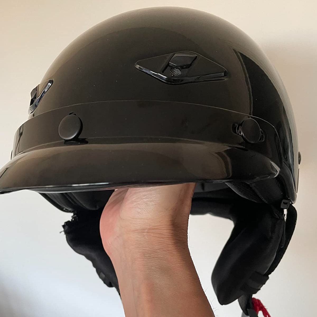 LS2头欧宝直播平台盔装袋工摩托车头盔的一半